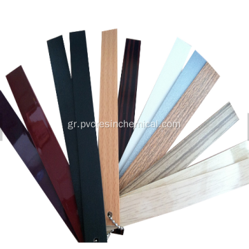 Woodgrain PVC Πλαστική ζώνη άκρων